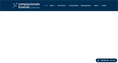 Desktop Screenshot of compassionatefunerals.com.au